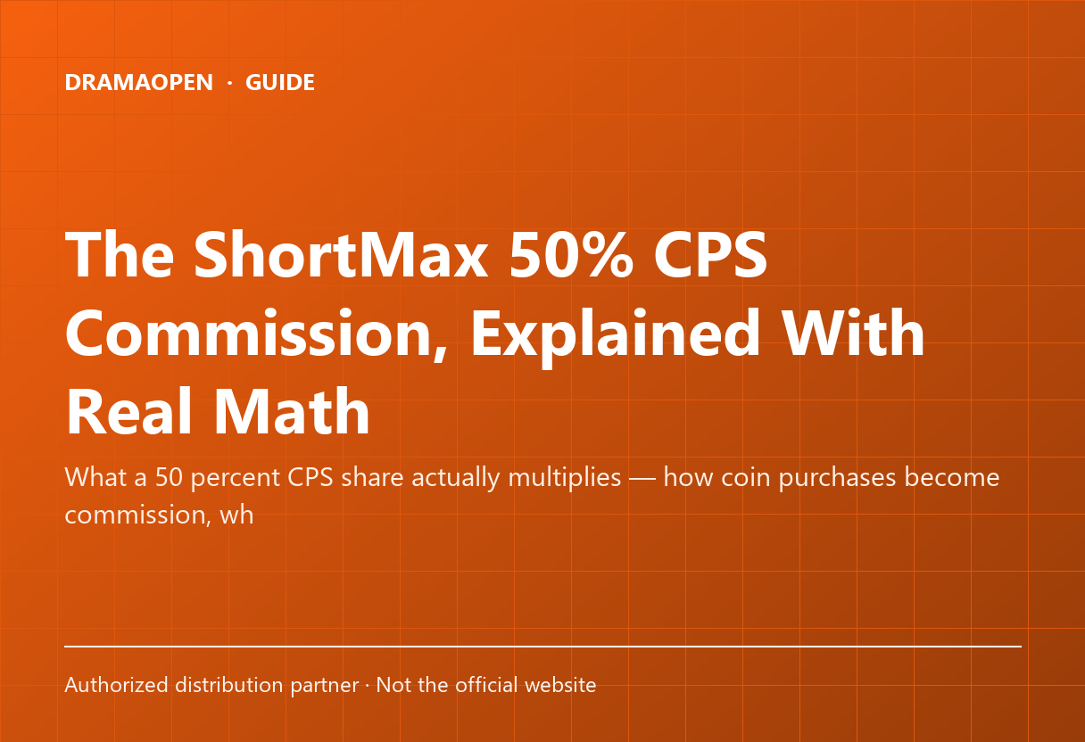 The ShortMax 50% CPS Commission, Explained With Real Math